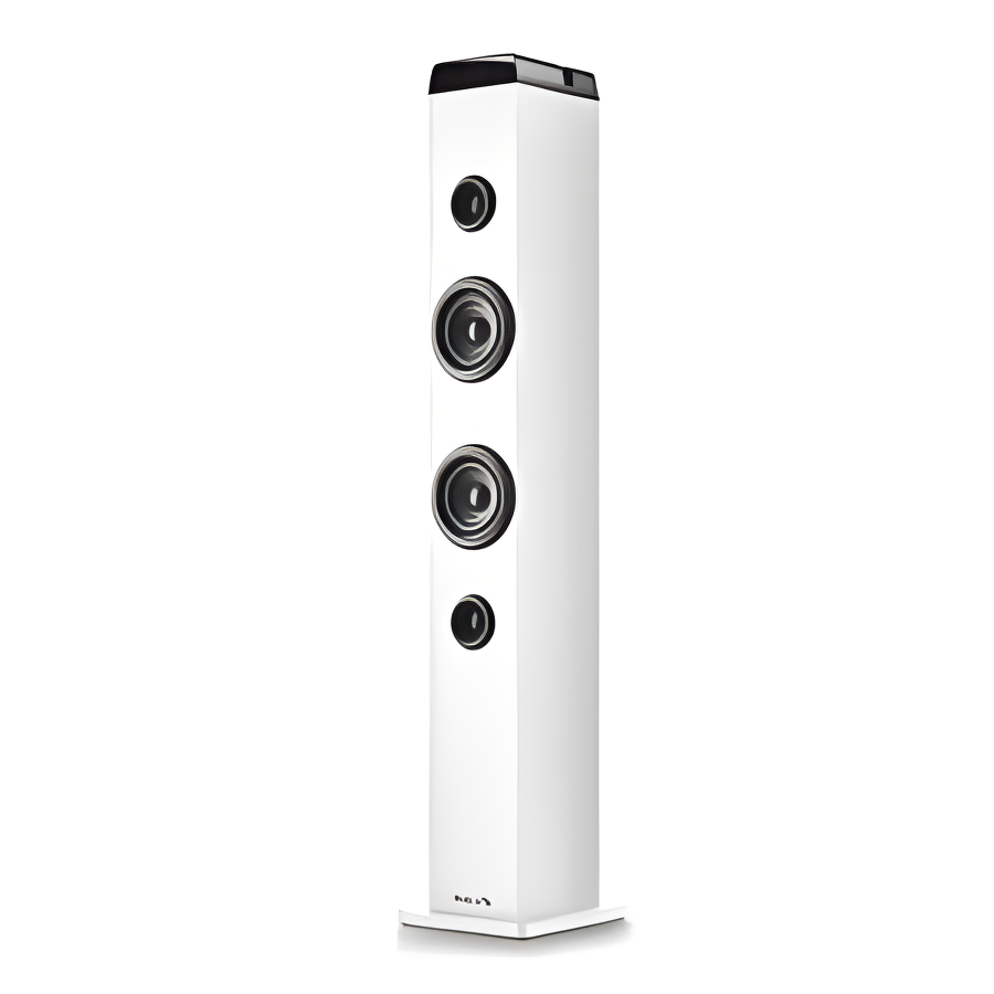 NGS Speaker a Torre Sky Charm Pro BT USB RadioFM AUX 50W Bianca