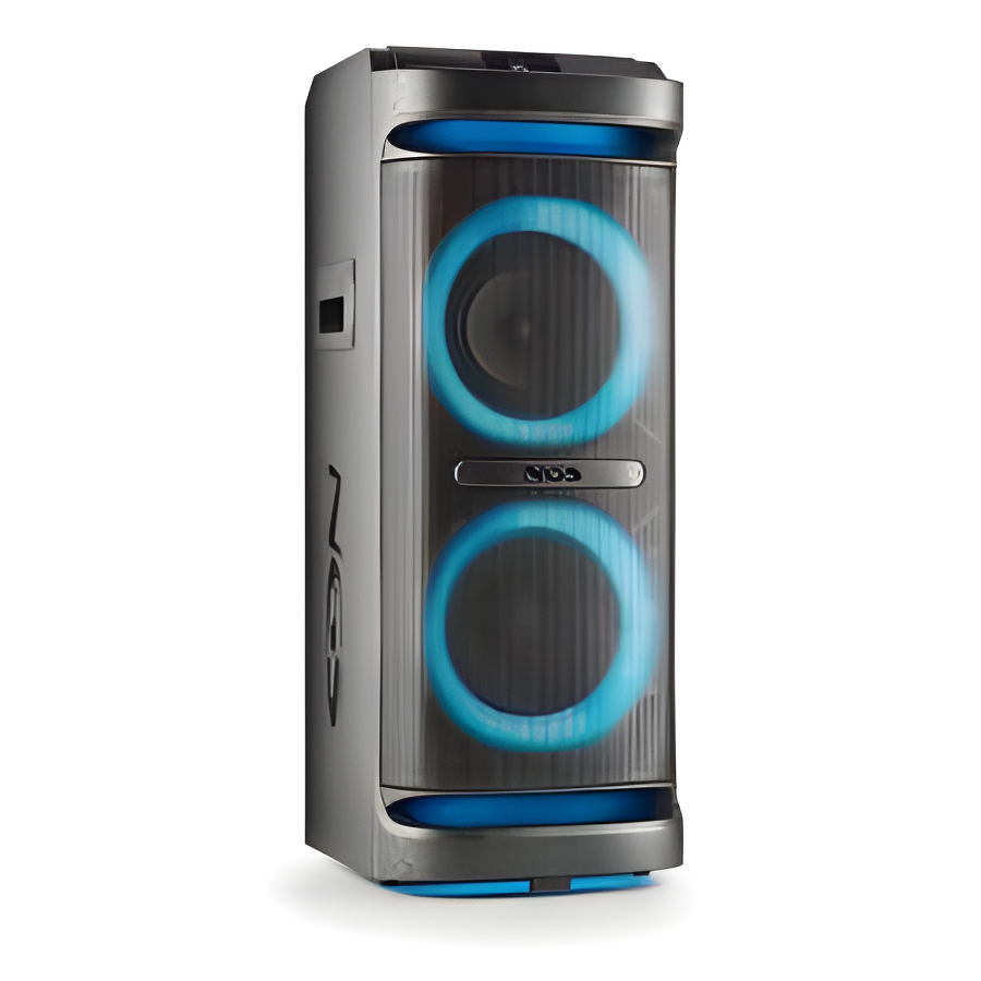 NGS Speaker Wild Space 2 Portatile BT RGB TWS 2000W Nera